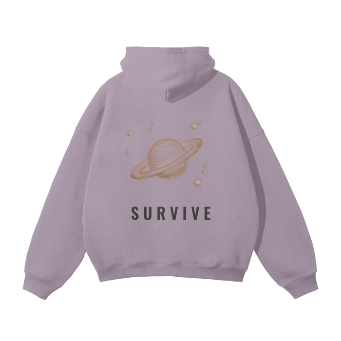 Saturn Fleece Oversized Hoodie