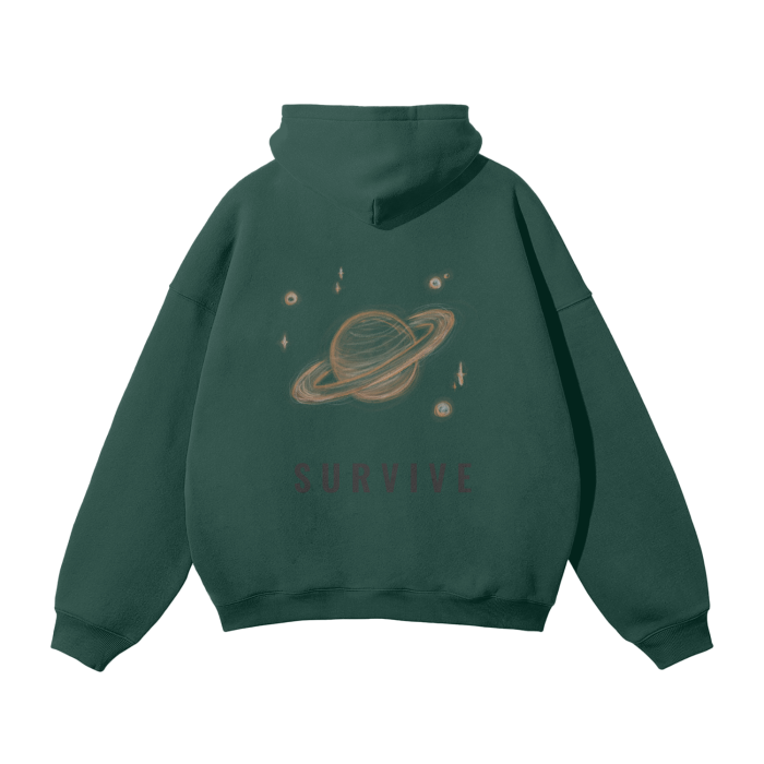 Saturn Fleece Oversized Hoodie