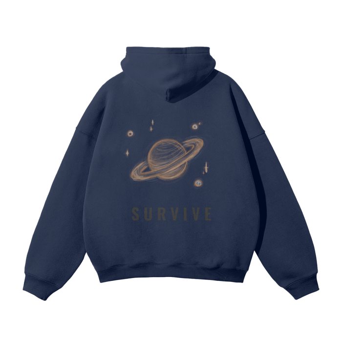 Saturn Fleece Oversized Hoodie