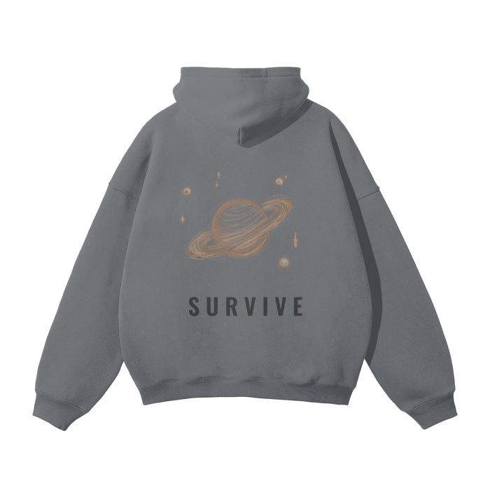 Saturn Fleece Oversized Hoodie