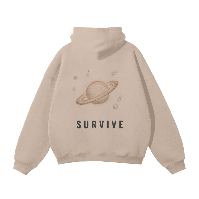 Saturn Fleece Oversized Hoodie