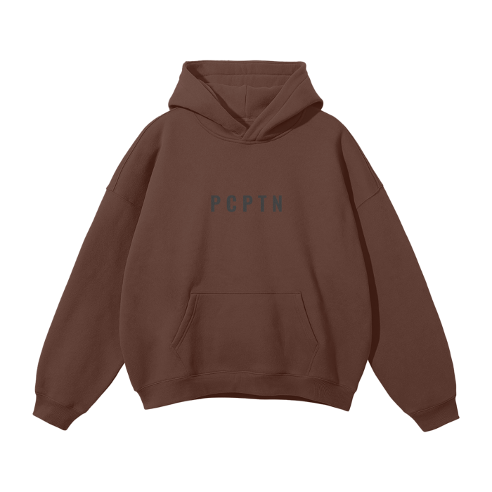 Skull Fleece Oversized Hoodie