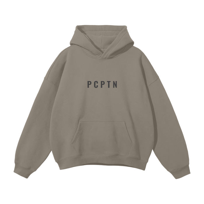 Skull Fleece Oversized Hoodie