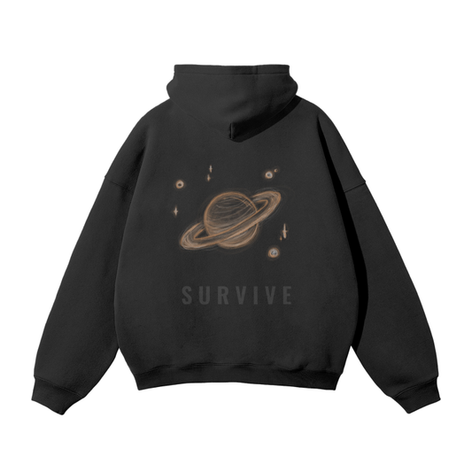 Saturn Fleece Oversized Hoodie